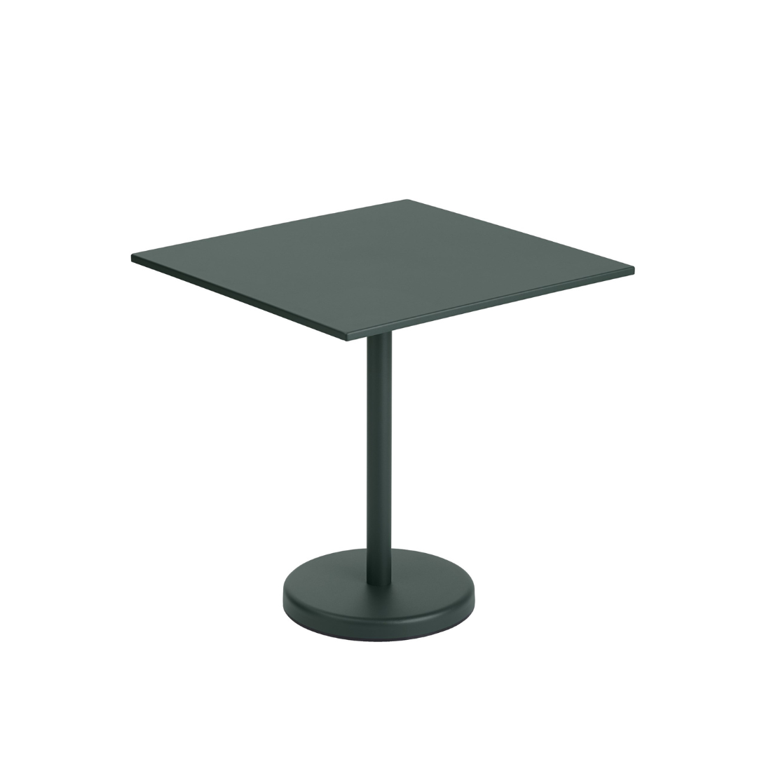 Linear Steel Café Table