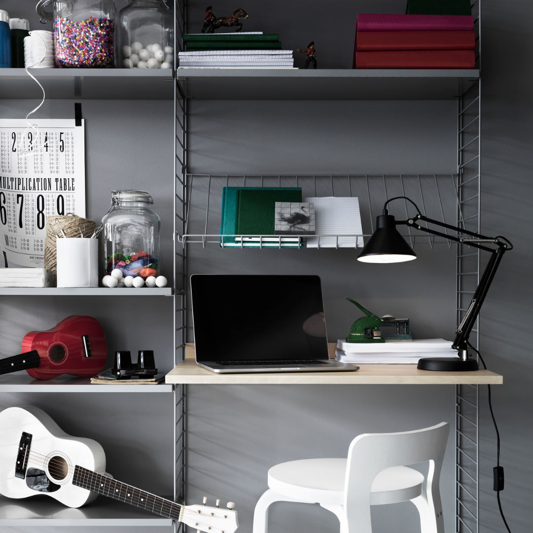 Wire Magazine Shelf