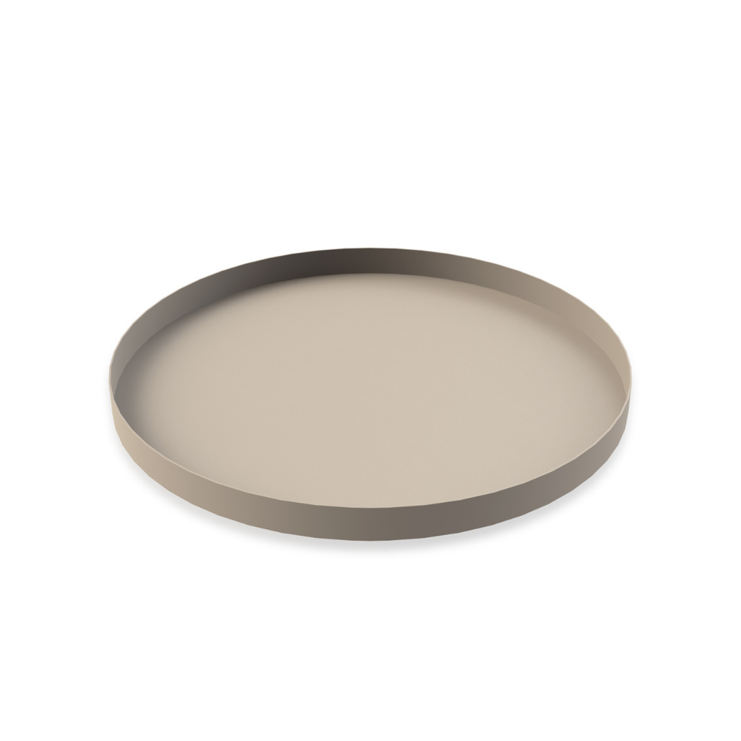 Tray Circle Sand 40cm