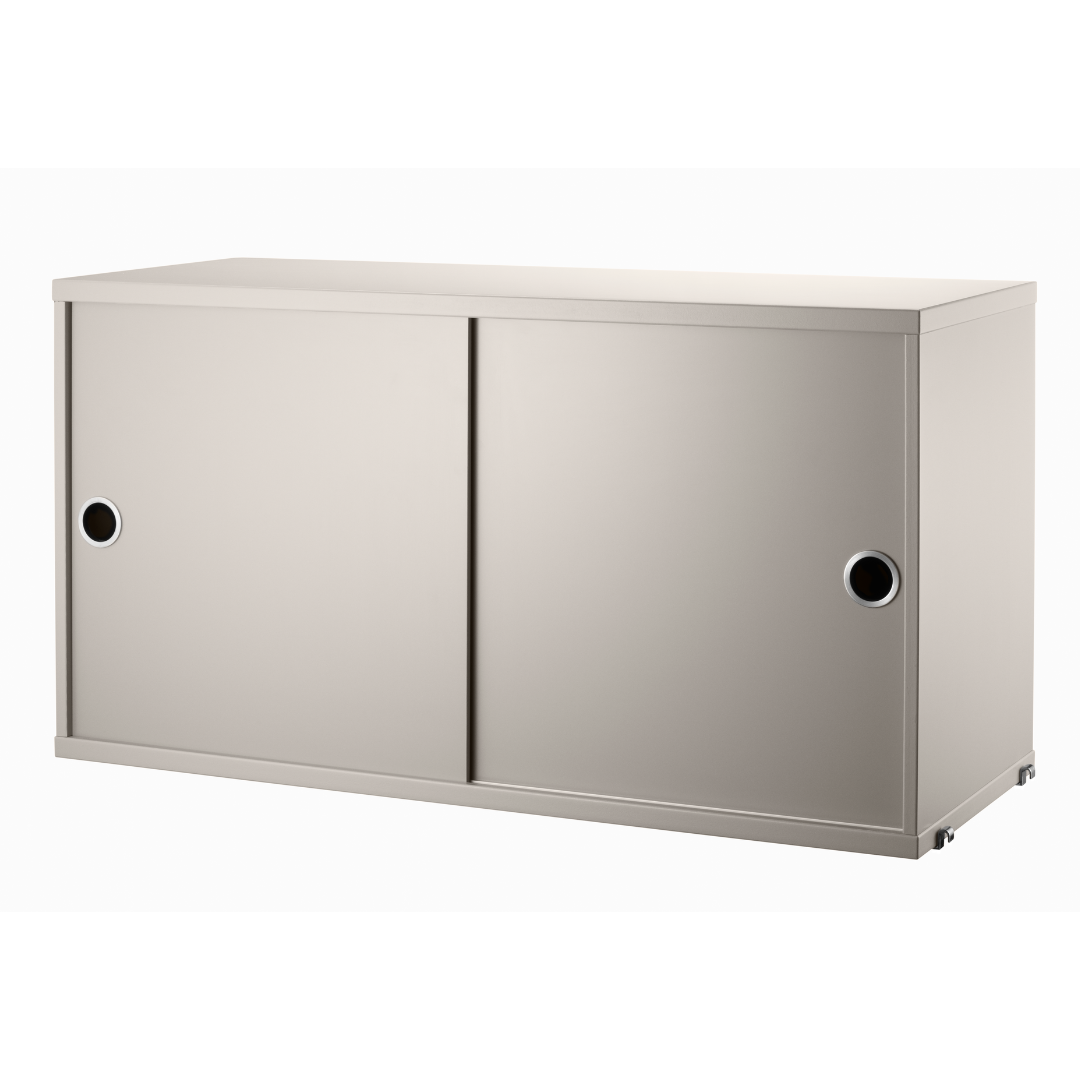 Cabinet with Sliding Doors