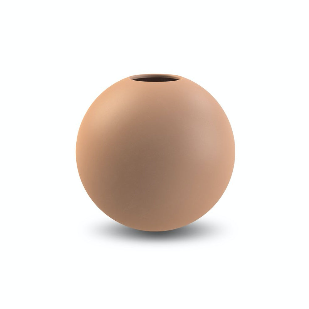 Ball Vase Cafe Au Lait 10cm