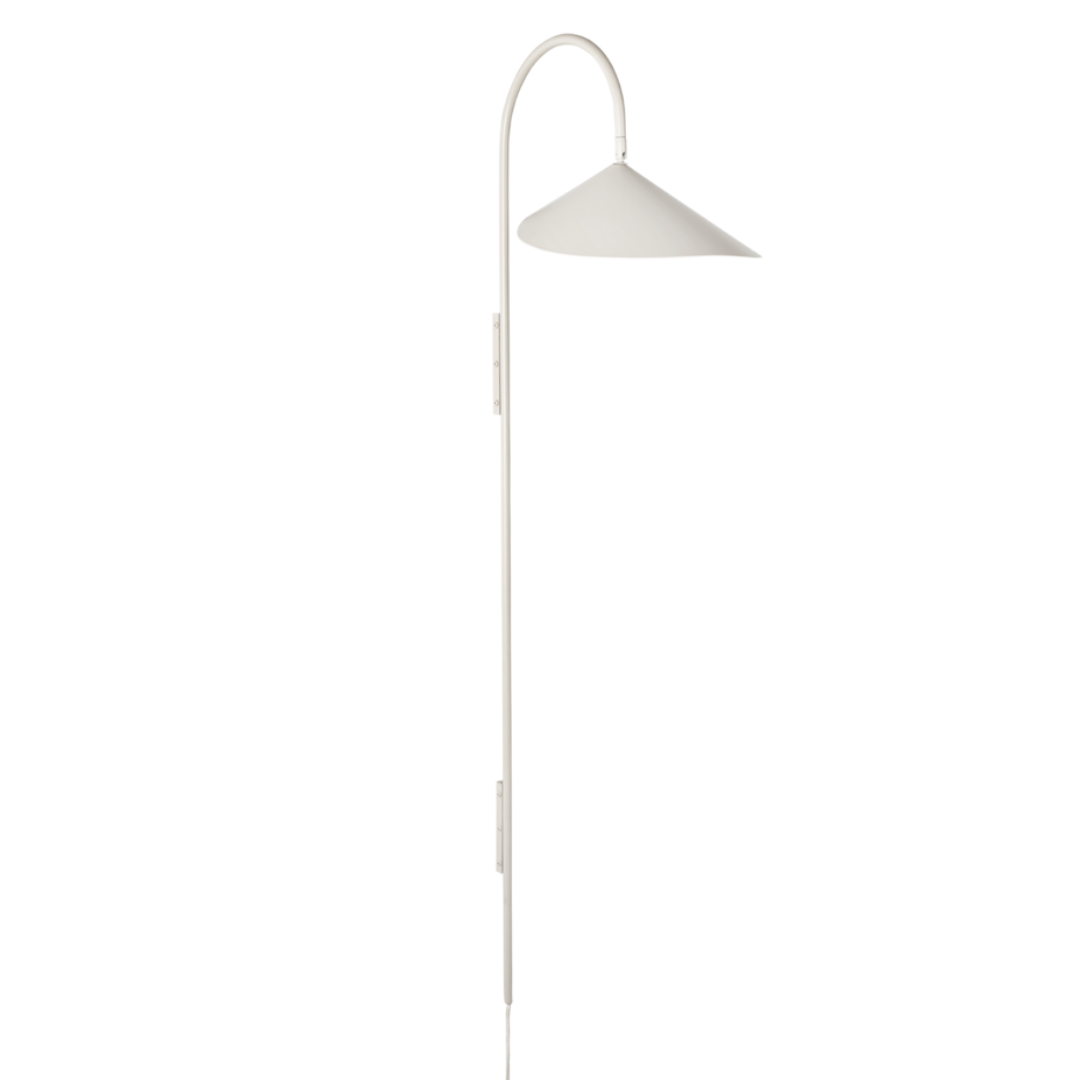 Ferm LivingArum Tall Wall Lamp - Cashmere - Batten Home