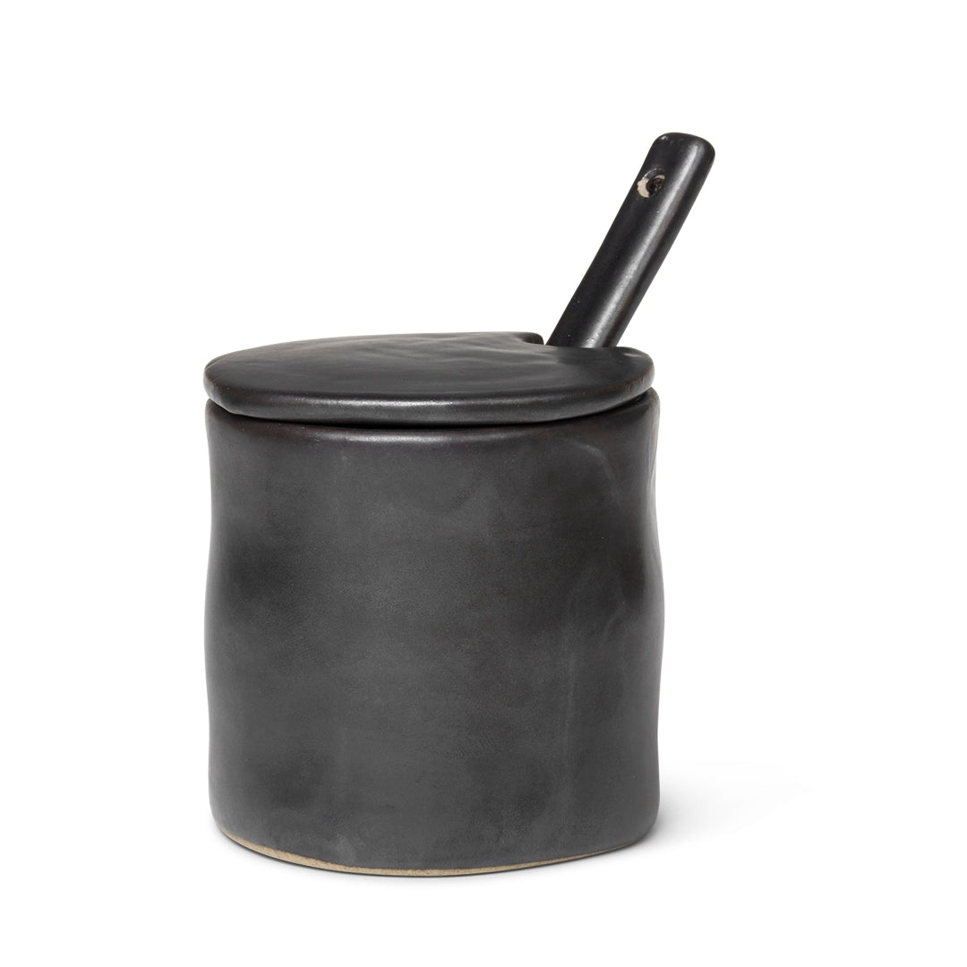 Ferm LivingFlow Jar with Spoon - Batten Home