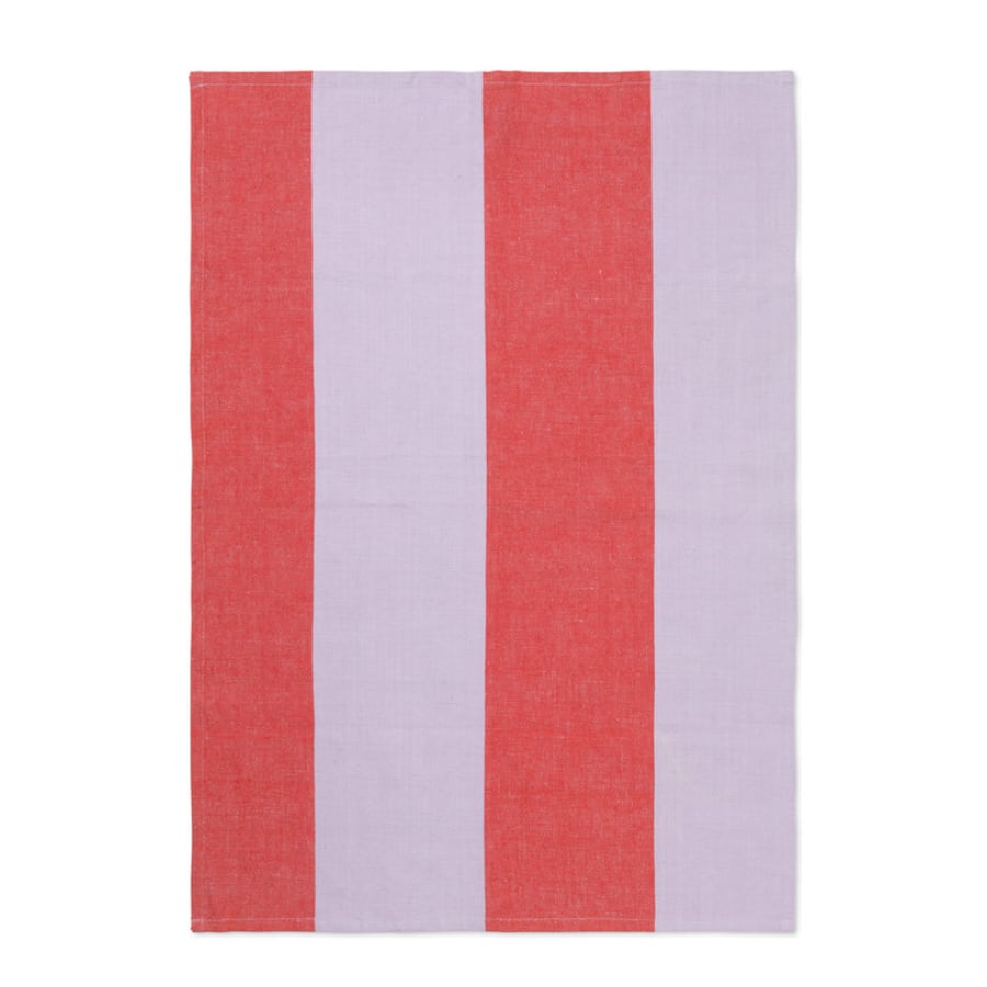 Hale Tea Towel Red | Lilac