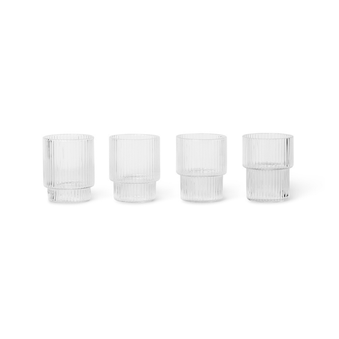 Ferm Living Ripple Small Glass Set