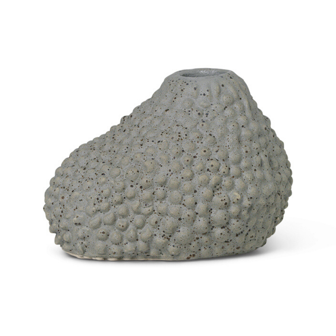 Ferm LivingVulca Mini Vase Grey Dots - Batten Home