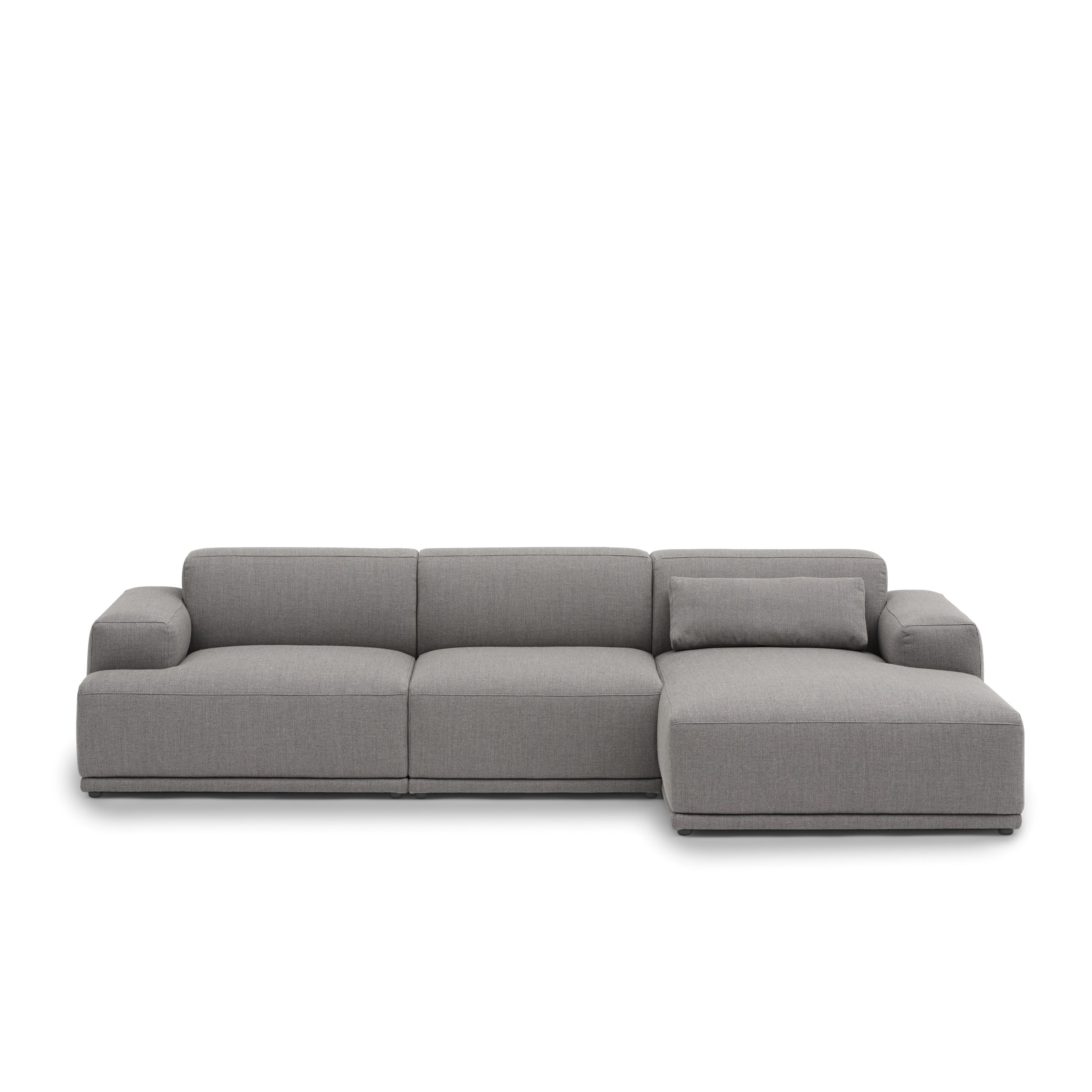 Connect Soft Modular 3 Seat Sofa Configuration 1 by Anderssen and VOLL for Muuto 3 Seat Config 1 Re Wool 128
