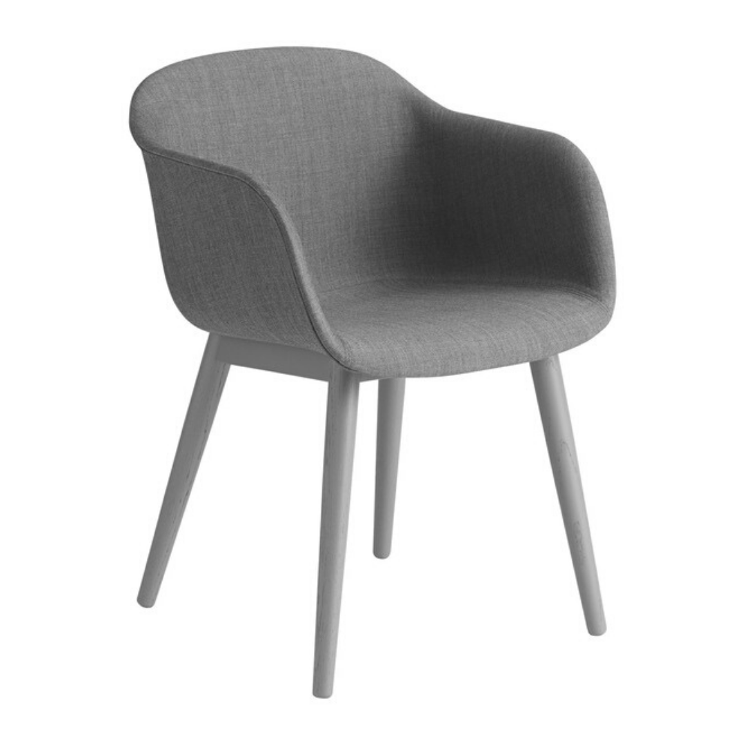 MuutoFiber Armchair - Wood Base - Batten Home