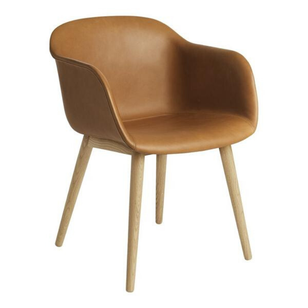 MuutoFiber Armchair - Wood Base - Batten Home