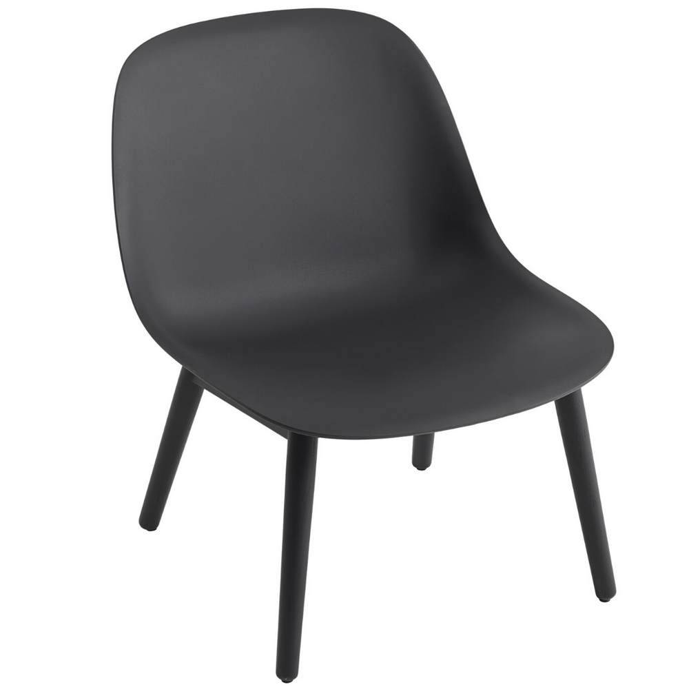 MUUTO Fiber Lounge Chair Wood Base