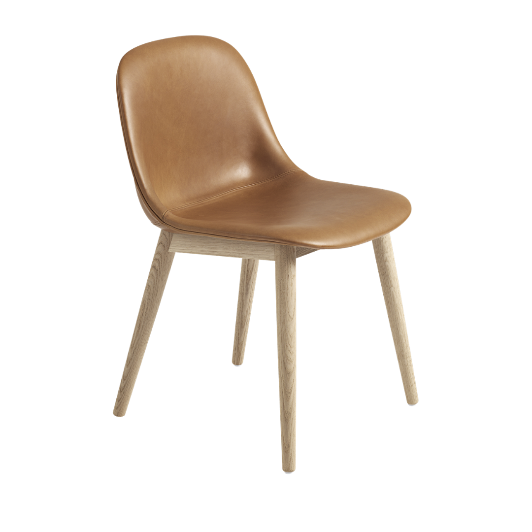 MuutoFiber Side Chair - Wood Base - Batten Home