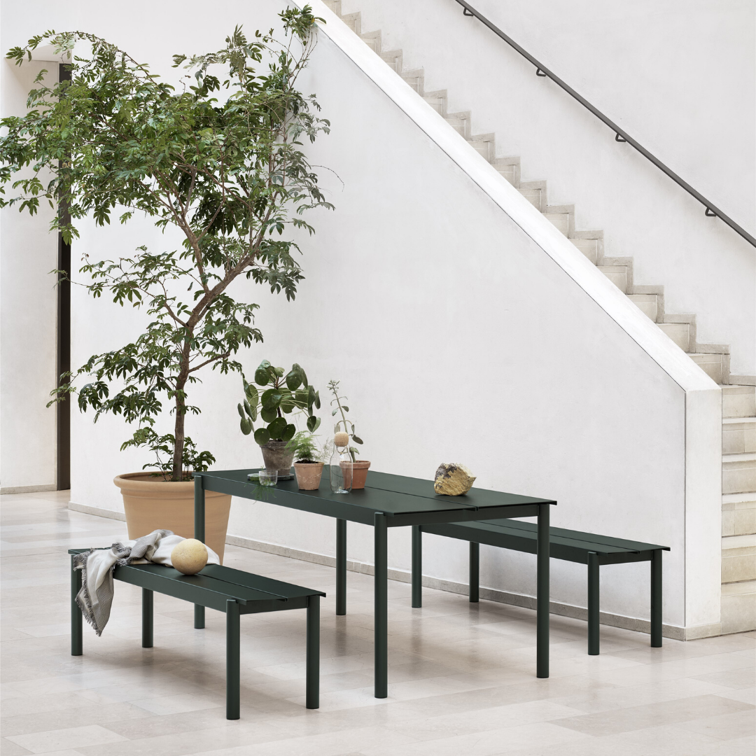 MuutoLinear Steel Table 200 x 75 - Batten Home