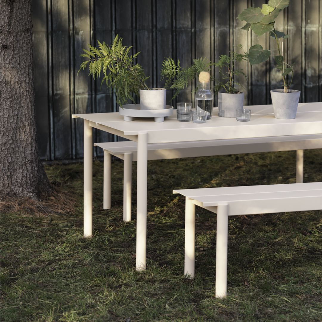 MuutoLinear Steel Table 200 x 75 - Batten Home