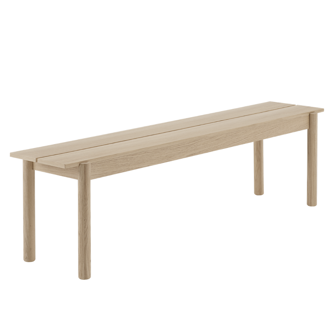 MuutoLinear Wood Bench 170 x 34 - Batten Home