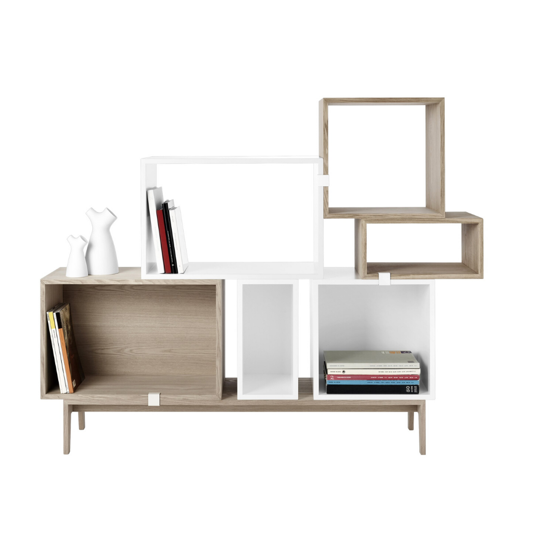 MuutoStacked Storage System Medium - Open - Batten Home