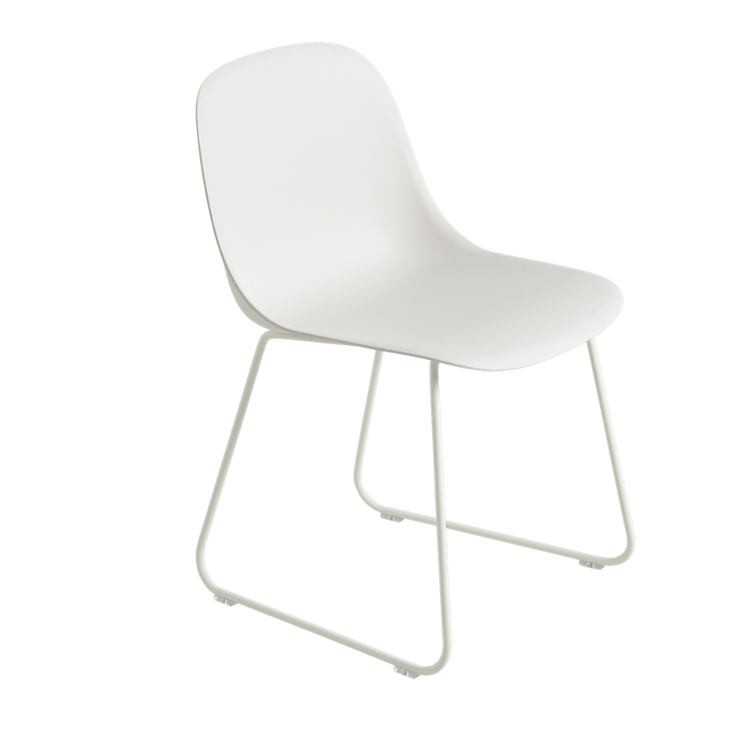 MuutoFiber Side Chair - Sled Base - Batten Home