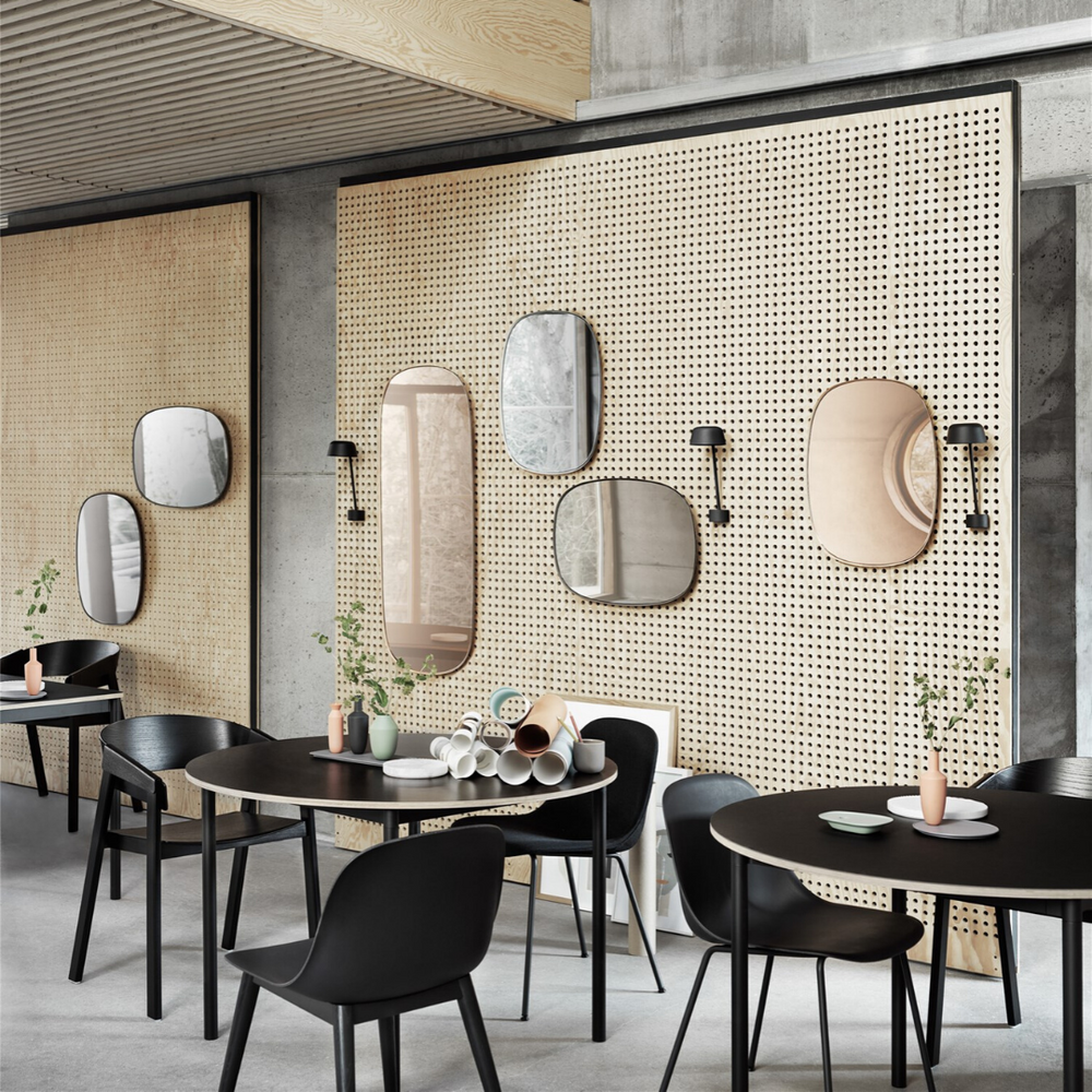 MUUTO Fiber Side Chair Tube Base