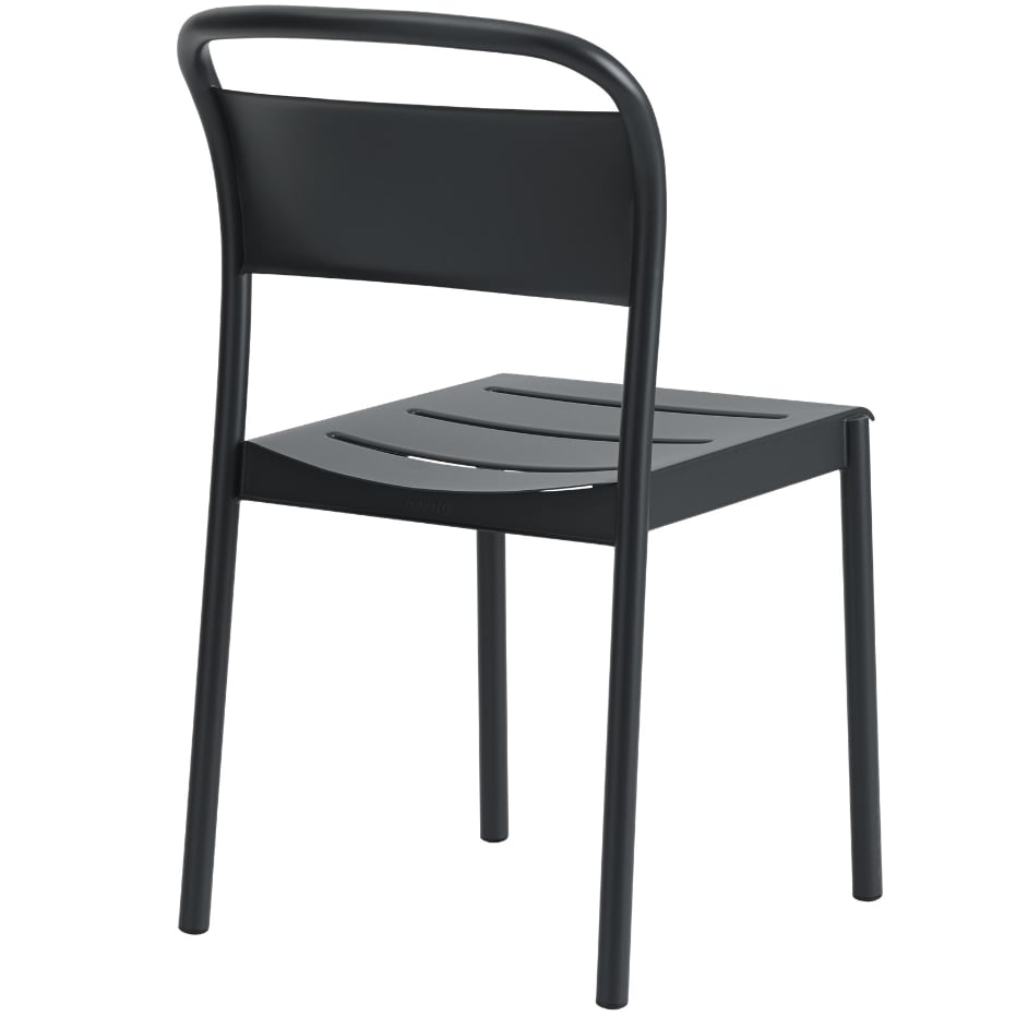 Linear Steel Side Chair