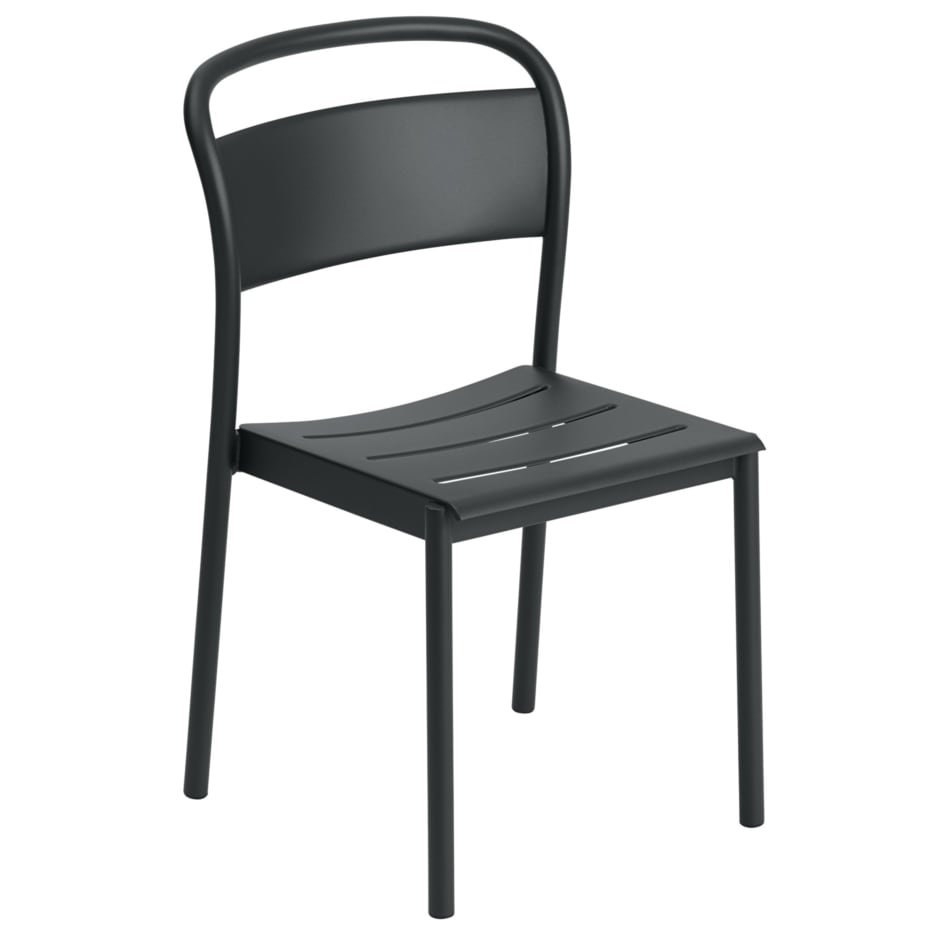 Linear Steel Side Chair