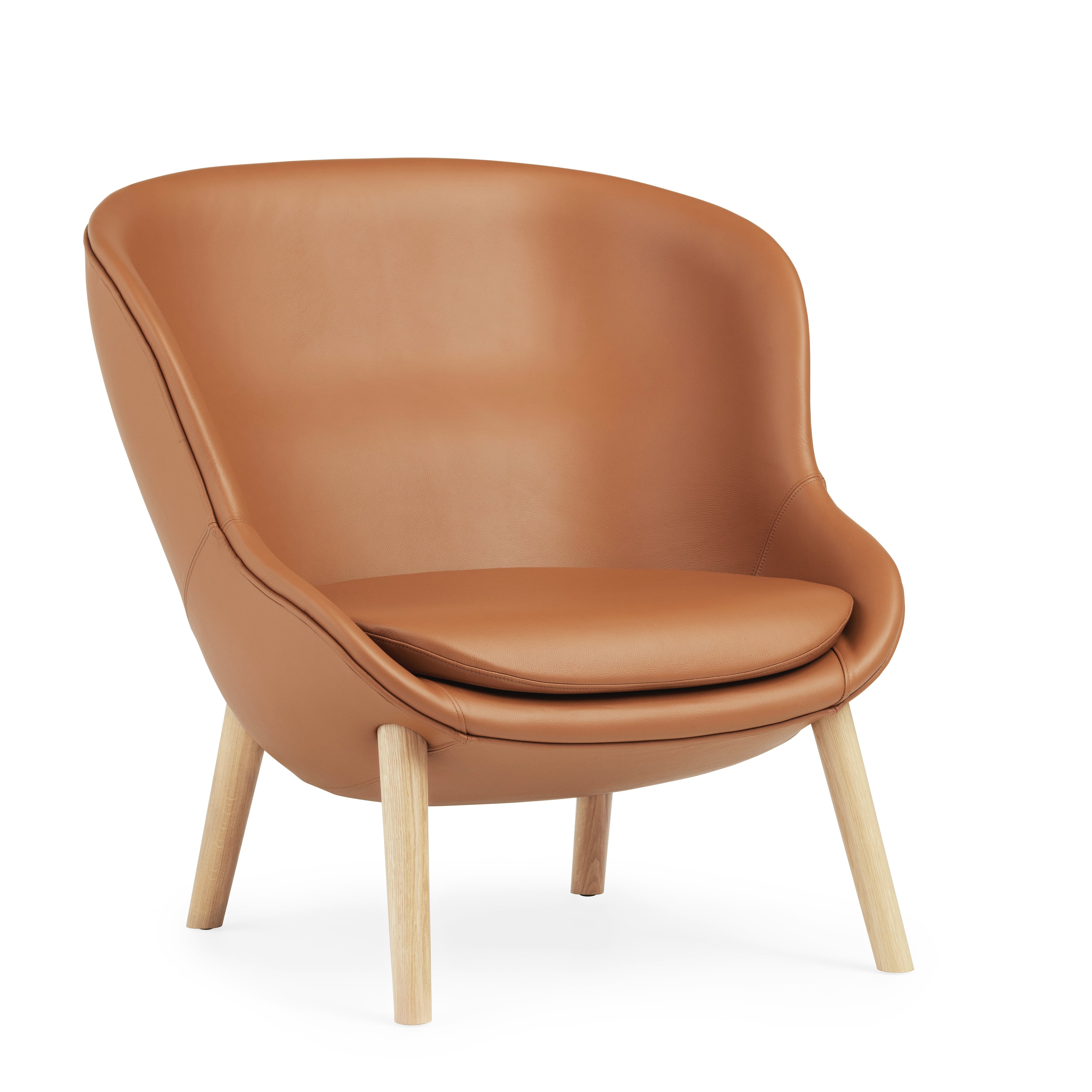 Hyg Lounge Chair Low Oak