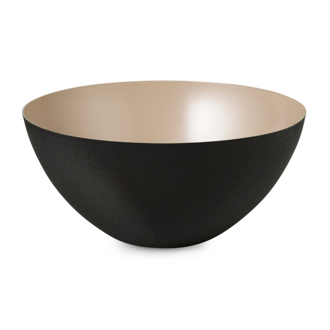 The Krenit Bowl by Normann Copenhagen was inspired by contemporary shapes that are both expressive and fully functional for everyday use. We love its distinct shape, which is both vintage yet modern.The Krenit Bowl is available in five different sizes, and looks great when used as a set or solo. 