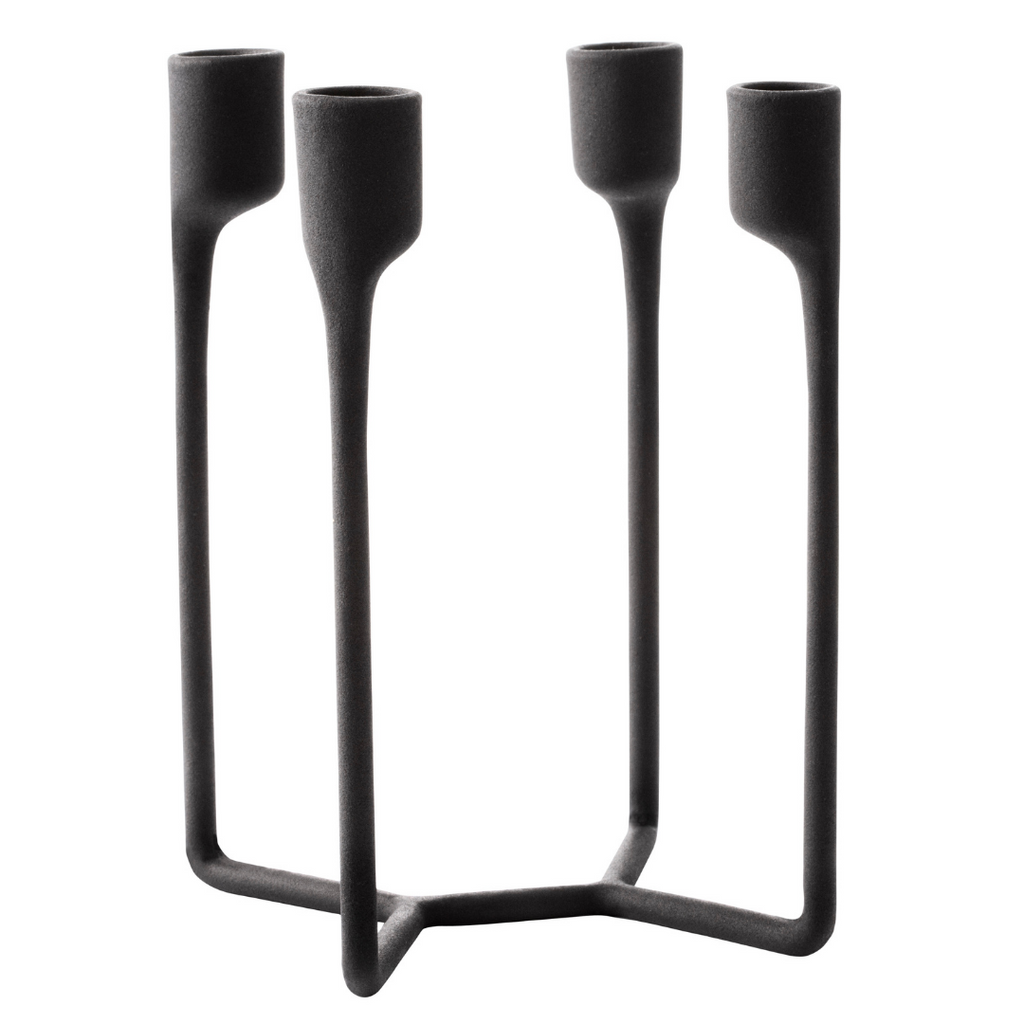 Normann Copenhagen Heima 4-armed Candlestick Black