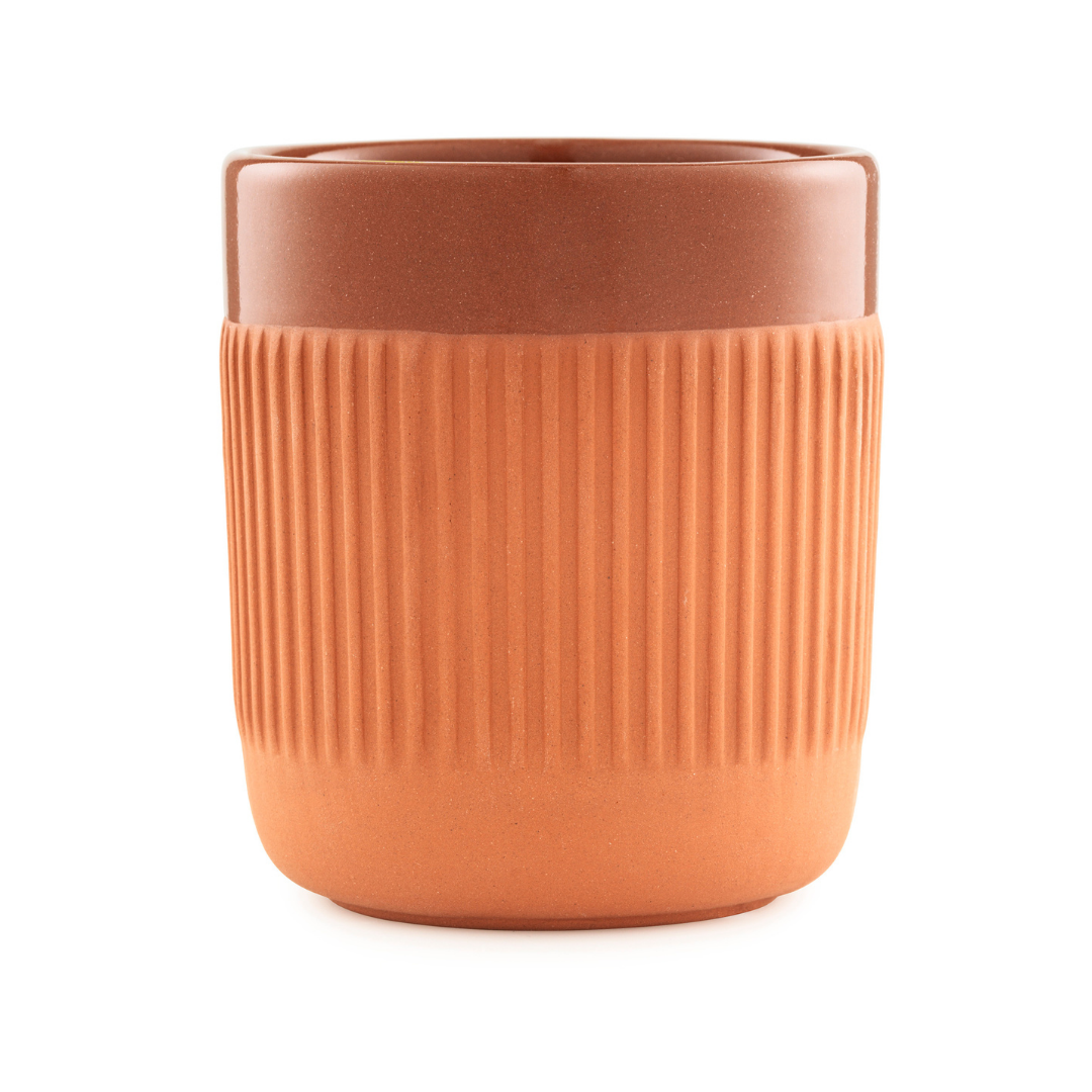 The Junto Cup by Normann Copenhagen was inspired by traditional Spanish ceramics in a beautiful fired terracotta. We love the organic shape of the handmade stoneware, and the Junto Cup is the perfect compliment to the Junto Carafe.