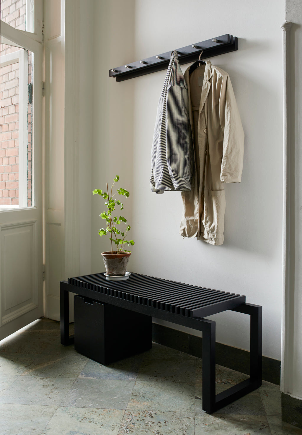 Cutter Bench Black - Batten Home